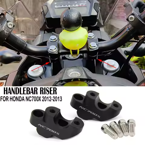 For Honda nc750x NC700X NC750X Motorcycle Bar Clamps Handlebar Handle bar riser Adapter CB500X CB500