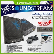 Soundstream Car Amplifier SB.101AD 120 watts 120W Super Slim Active Subwoofer with Mobile DSP App