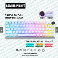 คีย์บอร์ด ไร้สาย SKYLOONG GK68SK KNOB LITE GASKET/Layout 68keys/มีให้เลือกไร้สาย TRIPPLE Mode a BLAC
