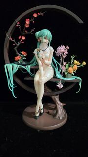 (拆擺無盒,長期放櫃)(可換Metal Build)【正版/現貨】Myethos 初音未來 韶華 Ver. 1/7 旗袍古風模型（二手保存良好 / 盒況如圖）