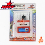(New Upgrade!!!)BRT Racing Carbon CDI for WAVE125/XRM125 Power MAX Hyper Band Digital CDI 4 Pins Pow