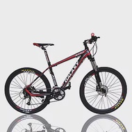 BIKEDNA XC50 26吋27速 雙油壓碟煞 避震登山車-黑紅