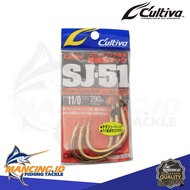 Cultiva Stinger Jigging HOOK 11600 SJ-51TG Cutting Point Strong Sharp Jigging Fishing Hook