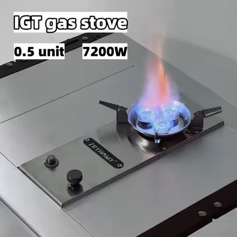 IGT Gas Stove 7200W 0.5 unit Stainless Steel IGT Burner Plate Folding Adapter IGT Table Gas Stove De