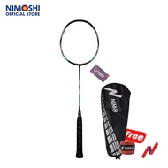 NIMO Raket Badminton INSPIRON 500 Gratis Tas Grip Wave Pattern
