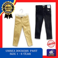 [ NEW ARRIVAL ] DOCKER PANT/UNISEX/LONG PANT/ SELUAR BUDAK /KHAKIS/BLACK/LELAKI/PEREMPUAN/SELUAR DOC