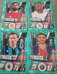 Match attax 2020/21 man of the match