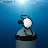 ER 1Pc Adjustable Rearview Mirror With Lanyard Rope Side Mount Accessory For Cave And Boat Diving BC