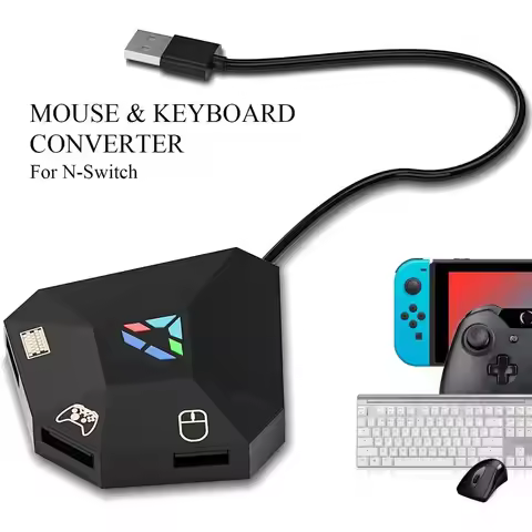 for PS4/PS3 Game Console Mouse Converter Keyboard Adapter Game Controller USB Connection For Nintend