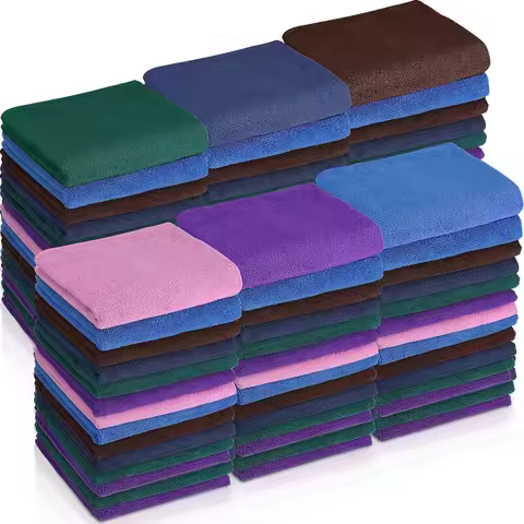 5/10/20PCS Bleach Proof Salon Towels Microfiber Absorbent Salon Hand Towels for Gym Bath Spa Shaving
