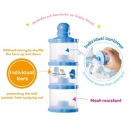KUKU Duckbill The Intelligent Three Layer Milk Powder Storage Can Baby Food / Milk Powder Container 