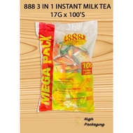 888 3 In 1 Instant Milk Tea Value Pack (17g x 100's)