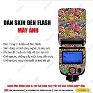 Flash Design Image Skin TT685,V1s,V860III,AD200,AD200Pro,AD200 Pro II | Pre-cut Skin, Easy to Apply