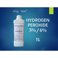 Hydrogen proxide 3% (1L) & Hydrogen proxide 6% (1L)