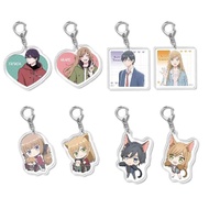 Anime keychain My Love Story with Yamada-kun At Lv999 Acrylic c03 Backpack bag decoration accessory