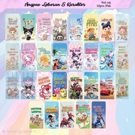 Fancy Character S Eid Envelopes (10pc) 9x6cm