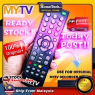 MYTV Remote Control Original (for Set Unit Dekoder DTT1770 Percuma dari kerajaan) MYTV FREEVIEW Digi