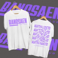 Bangsaen Fight Club Cotton Round Neck Print Short Sleeve Trend Casual Breathable Comfortable Fashion