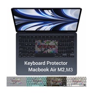 Keyboard Protector Macbook Air M3 13.6 2024