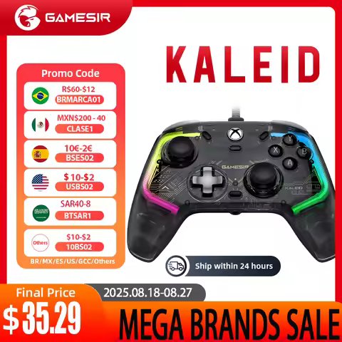 GameSir Kaleid Xbox Controller Wired Gamepad for Xbox Series X, Xbox Series S, Xbox One game console