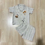 (Used Good Condition) Aimer kids-Fox And Son Set 18-24