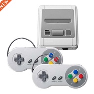 เครื่องเล่นเกมพกพา SNES Mini HDMI รุ่นพิเศษสำหรับผู้เล่นสองคน ผลิตจากวัสดุ ABS ขนาดเล็ก น้ำหนักเบา ส