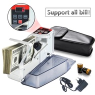 {UU61} V40 Portable Money Counter Currency Note Bill Cash Banknote Ticket Counter Mini Counting Mach