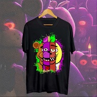 เสื้อยืด Five Nights At Freddys เสื้อยืดแฟชั่นพิมพ์ S-5XL