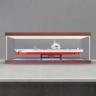[Hand-Made Anti-dust Box] With Light HD Transparent Display Box Suitable for M38-B1188 Fujian Ship N