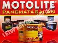 MOTOLITE MAINTENANCE FREE MOTORCYCLE BATTERY MCB 12V 12 VOLTS MF4L MF4 4L MF5L MF5 5L MFYB5L MFB5 MF