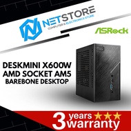 ASROCK DESKMINI X600W AMD SOCKET AM5 BAREBONE DESKTOP - 90BXG4R01-A20IA0W