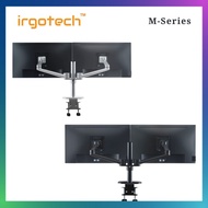 [ Local Ready Stocks ] IRGOTECH M-Series  Dual Monitor Stand 15- 32 inch Monitor Desk Mount Arm Doub