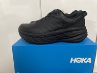 HOKA BONDI SR  100%Real  ALL BLACK SHOES sneakers UK6.5 EUR 40 JP 25cm