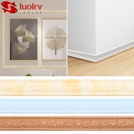 LUOLRV Skirting Border  Home Decoration  Baseboard Wallpaper
