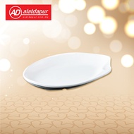 10" Melamine White Oval Plate Tableware GZA