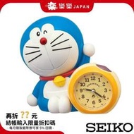 台灣現貨日本 SEIKO 精工 哆啦A夢造型鬧鐘 JF383A 會說話 3種鬧鈴語音 貪睡功能 時鐘 DORAEMON