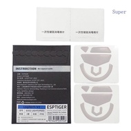 Super 2 Sets pack Tiger Gaming Mouse Feet Mouse Skate For G502 HERO LIGHTSPEED  Gaming Mouse White G