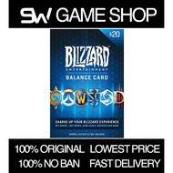 PC Original Blizzard Game Card Battlenet Balance US [Instant]