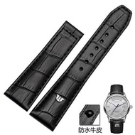618【Hot seller】 TOP Genuine Leather watchband For MAURICE LACROIX watches strap black brown 20mm 22m