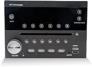 iRV Technology IRV31 Am/FM/CD/DVD Rv Radio Stereo 2 Zones Wallmount Receiver 2.1 Channels Surround, 