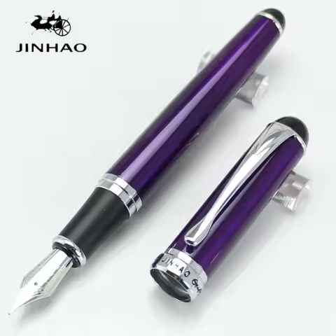 JINHAO X750 Fountain Pen Round Body English Engraved Copi Calligraphy Dip In Jinhao 750 Copperplate
