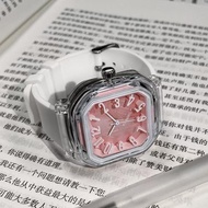 Preppy Style Watch Female Student Female Female Watch Niche Light Luxury Square Junior High School F