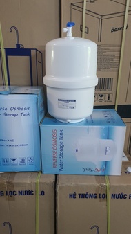 Bình áp nhựa dung tích từ 8 - 10l (tặng kèm van bình áp) thay thế cho máy kangaroo karofi sunhouse