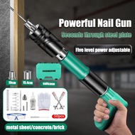 【5 Year Warraty】Nail Gun Manual Steel Cordless Tufting Gun  Ceiling Artifact Concrete Wall Anchor Wi