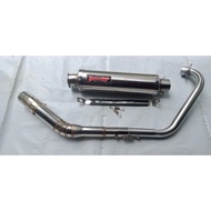 Lone Rider pnp MX king racing exhaust. Fu. Vixion. cb150. CBR. Sonic. BYSON. GL. MP. etc