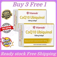 📢100% original Vitamode CoQ10 Ubiquinol Health Supplement 100mg Softgel 30s EXP:2026