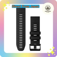 Garmin Fenix 7X Pro / epix Pro 51mm Compatible QuickFit Replacement Band 26mm Black [Official Japane