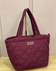 Agung Tote Bag Marc Jacobs Quilted Nylon Tote Colour Wine