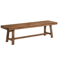 YD Solidwood Malaysia Bench Chair Dining Bench Chair Indoor Bench Chair With Splayed Leg