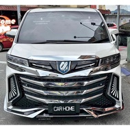 TOYOTA ALPHARD 2018-2023 Rocco CENTURY HAWK Frond Bumper Bodykit Grill LED DRL toyota alphard bumper